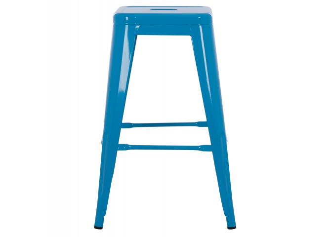 ΣΚΑΜΠΟ ΜΕΣΑΙΟΥ ΥΨΟΥΣ ΜΕΤΑΛΛΙΚΟ MELITA-PRO HM8573.48 ΜΠΛΕ 43x43x67Υεκ.