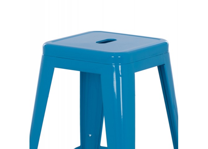 ΣΚΑΜΠΟ ΜΕΣΑΙΟΥ ΥΨΟΥΣ ΜΕΤΑΛΛΙΚΟ MELITA-PRO HM8573.48 ΜΠΛΕ 43x43x67Υεκ.