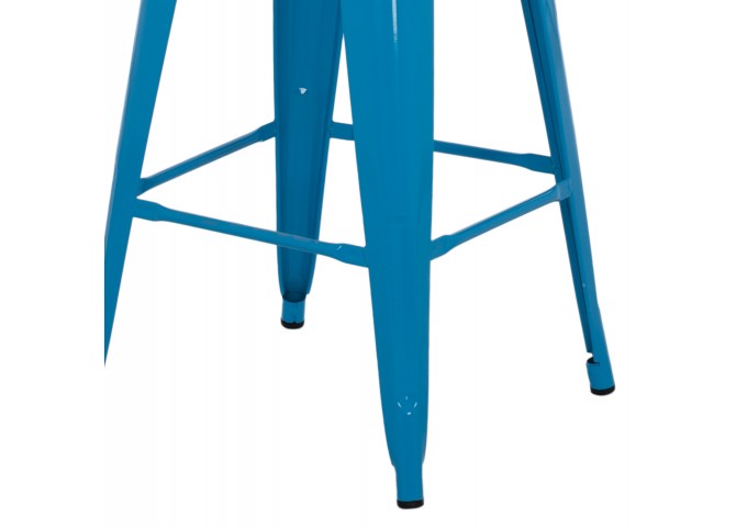ΣΚΑΜΠΟ ΜΕΣΑΙΟΥ ΥΨΟΥΣ ΜΕΤΑΛΛΙΚΟ MELITA-PRO HM8573.48 ΜΠΛΕ 43x43x67Υεκ.
