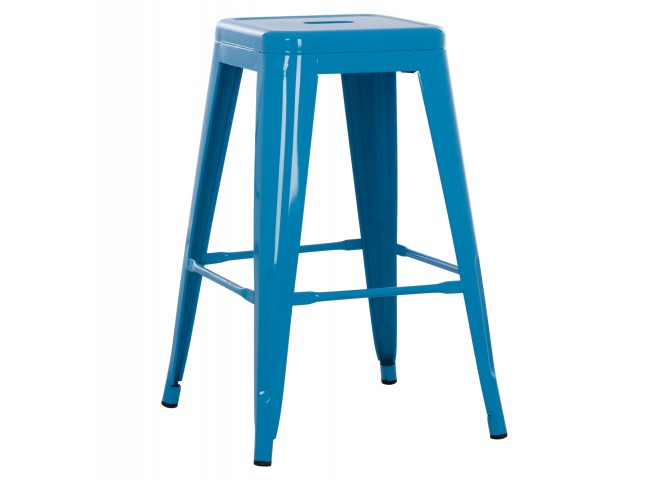 ΣΚΑΜΠΟ ΜΕΣΑΙΟΥ ΥΨΟΥΣ ΜΕΤΑΛΛΙΚΟ MELITA-PRO HM8573.48 ΜΠΛΕ 43x43x67Υεκ.