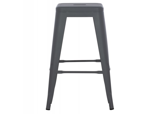 ΣΚΑΜΠΟ ΜΕΣΑΙΟΥ ΥΨΟΥΣ ΜΕΤΑΛΛΙΚΟ MELITA-PRO HM8573.50 ΓΚΡΙ 43x43x67Υεκ.
