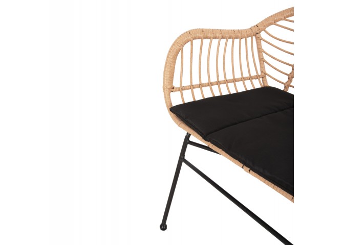 ΣΕΤ ΣΑΛΟΝΙ ΕΞΩΤΕΡΙΚΟΥ ΧΩΡΟΥ 4ΤΜΧ ALLEGRA HM21052 WICKER-ΜΕΤΑΛΛΟ