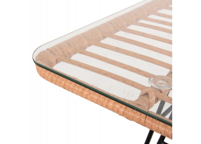 ΣΕΤ ΣΑΛΟΝΙ ΕΞΩΤΕΡΙΚΟΥ ΧΩΡΟΥ 4ΤΜΧ ALLEGRA HM21052 WICKER-ΜΕΤΑΛΛΟ