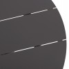 ΤΡΑΠΕΖΙ ΣΤΡΟΓΓΥΛΟ ΑΛΟΥΜΙΝΙΟΥ HIGER HM6289.01 ΓΚΡΙ Φ90x74Yεκ.
