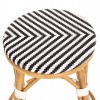 ΣΚΑΜΠΟ ΑΛΟΥΜΙΝΙΟΥ ΜΕΣ.ΥΨΟΥΣ CHINO HM6286.03 BAMBOO LOOK & TEXTILENE 43x43x65Υεκ