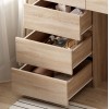 ΤΟΥΑΛΕΤΑ ΜΕ ΦΩΤΙΣΜΟ LED & ΣΥΡΤΑΡΙΑ BEYON HM2500.01 ΜΕΛΑΜΙΝΗ ΣΕ SONAMA 80x40x140Υεκ.