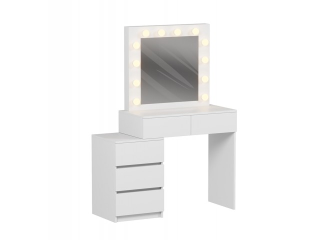 ΤΟΥΑΛΕΤΑ ΜΕ ΦΩΤΙΣΜΟ LED & ΣΥΡΤΑΡΙΑ BEYON HM2500.03 ΜΕΛΑΜΙΝΗ ΣΕ ΛΕΥΚΟ 80x40x140Υεκ.