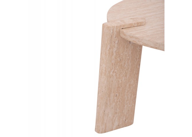 ΣΕΤ 2ΤΜΧ ΤΡΑΠΕΖΙΑ ΣΑΛΟΝΙΟΥ EQUIL HM9943.01 MDF ΜΕ ΜΕΛΑΜΙΝΗ-ΦΥΣΙΚΟ 66x66εκ + 87x87εκ