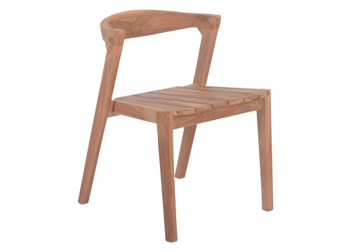 ΚΑΡΕΚΛΑ ΕΞΩΤΕΡΙΚΟΥ ΧΩΡΟΥ ORLEAN HM18130 ΞΥΛΟ TEAK-ΦΥΣΙΚΟ ΧΡΩΜΑ 49x56x72Υεκ.