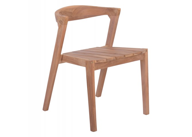 ΚΑΡΕΚΛΑ ΕΞΩΤΕΡΙΚΟΥ ΧΩΡΟΥ ORLEAN HM18130 ΞΥΛΟ TEAK-ΦΥΣΙΚΟ ΧΡΩΜΑ 49x56x72Υεκ.