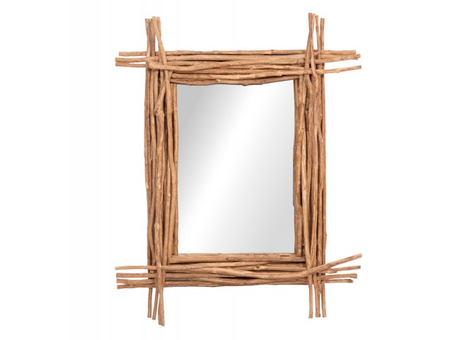 ΚΑΘΡΕΠΤΗΣ ΤΟΙΧΟΥ TWIGGER HM4442 DRIFTWOOD ΣΕ ΦΥΣΙΚΟ ΧΡΩΜΑ 80x15x100Υεκ