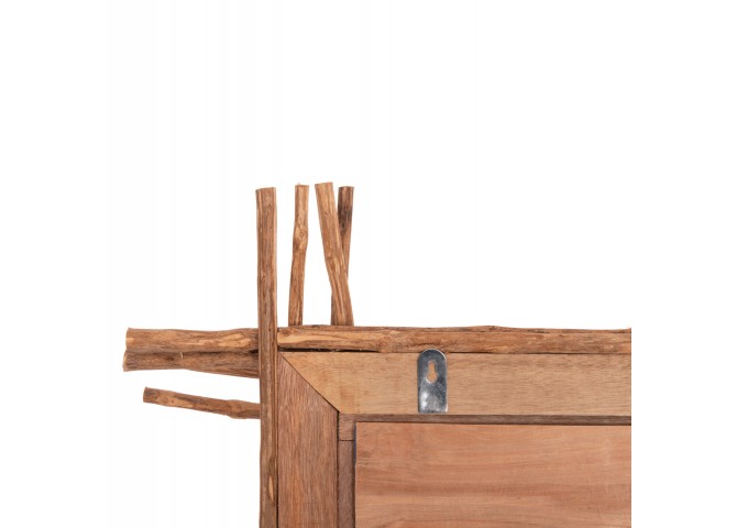 ΚΑΘΡΕΠΤΗΣ ΤΟΙΧΟΥ TWIGGER HM4442 DRIFTWOOD ΣΕ ΦΥΣΙΚΟ ΧΡΩΜΑ 80x15x100Υεκ
