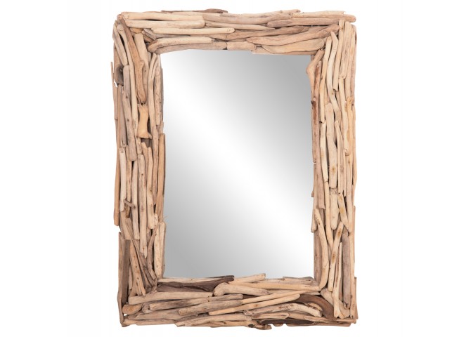 ΚΑΘΡΕΠΤΗΣ ΤΟΙΧΟΥ TWIGS HM4440 DRIFTWOOD ΣΕ ΦΥΣΙΚΟ ΧΡΩΜΑ 62x10x82Υεκ.