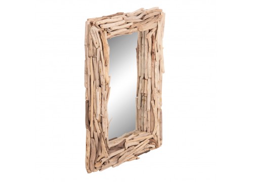 ΚΑΘΡΕΠΤΗΣ ΤΟΙΧΟΥ TWIGS HM4440 DRIFTWOOD ΣΕ ΦΥΣΙΚΟ ΧΡΩΜΑ 62x10x82Υεκ.