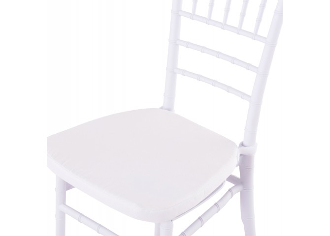 ΚΑΡΕΚΛΑ CATERING TIFFANY ΜΕ ΜΑΞΙΛΑΡΙ HM21104 ΛΕΥΚΟ ΠΟΛΥΠΡΟΠΥΛΕΝΙΟ 39x47x89Yεκ.