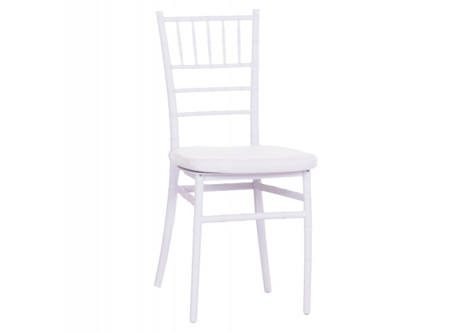 ΚΑΡΕΚΛΑ CATERING TIFFANY ΜΕ ΜΑΞΙΛΑΡΙ HM21104 ΛΕΥΚΟ ΠΟΛΥΠΡΟΠΥΛΕΝΙΟ 39x47x89Yεκ.