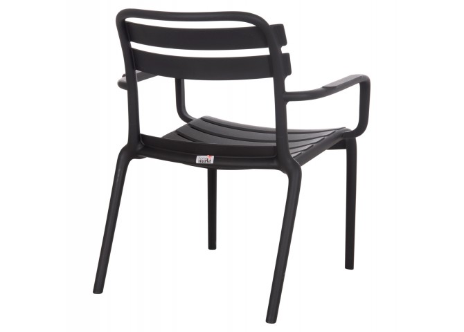 ΠΟΛΥΘΡΟΝΑ ΠΟΛΥΠΡΟΠΥΛΕΝΙΟΥ KORVER HM6333.02 ΜΑΥΡΗ 48x67x75Υεκ.