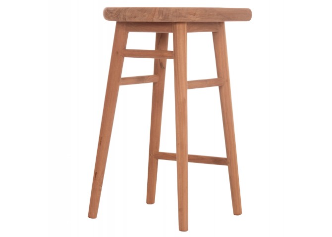 ΣΚΑΜΠΟ ΜΠΑΡ BOLMAR HM18108 ΞΥΛΟ ΤΕΑΚ ΣΕ ΦΥΣΙΚΟ 40.5x44x74Υεκ.