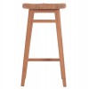 ΣΚΑΜΠΟ ΜΠΑΡ BOLMAR HM18108 ΞΥΛΟ ΤΕΑΚ ΣΕ ΦΥΣΙΚΟ 40.5x44x74Υεκ.