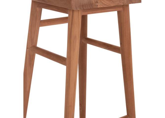 ΣΚΑΜΠΟ ΜΠΑΡ BOLMAR HM18108 ΞΥΛΟ ΤΕΑΚ ΣΕ ΦΥΣΙΚΟ 40.5x44x74Υεκ.