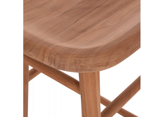 ΣΚΑΜΠΟ ΜΠΑΡ BOLMAR HM18108 ΞΥΛΟ ΤΕΑΚ ΣΕ ΦΥΣΙΚΟ 40.5x44x74Υεκ.