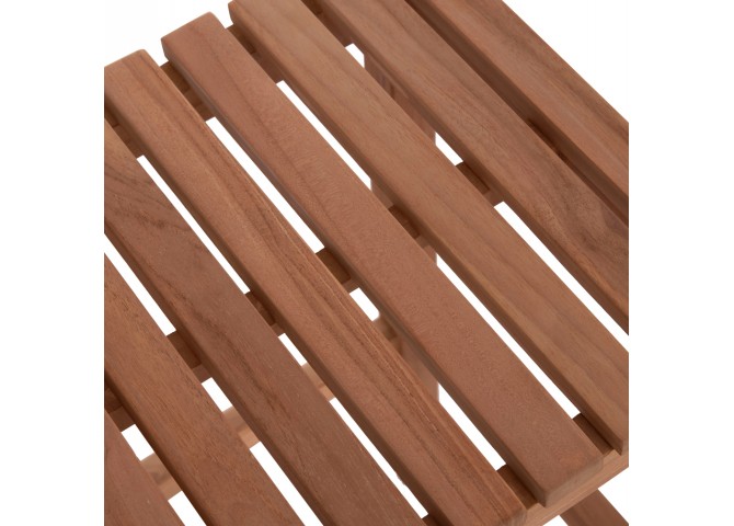 ΣΚΑΜΠΟ ΜΠΑΡ NIKOL HM18109 ΞΥΛΟ ΤΕΑΚ ΣΕ ΦΥΣΙΚΟ 40x40x77Υεκ.