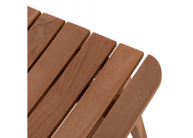 ΚΑΡΕΚΛΑ ΤΡΑΠΕΖΑΡΙΑΣ ΕΞ.ΧΩΡΟΥ ROBBIE HM18115 ΞΥΛΟ TEAK--ΦΥΣΙΚΟ 48x51x82Υεκ.