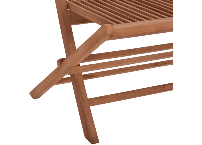ΠΑΓΚΑΚΙ KENDALL HM18128 ΠΤΥΣΣΟΜΕΝΟ ΑΠΟ ΞΥΛΟ ΤΕΑΚ ΣΕ ΦΥΣΙΚΟ ΧΡΩΜΑ 100x47x89Υεκ.