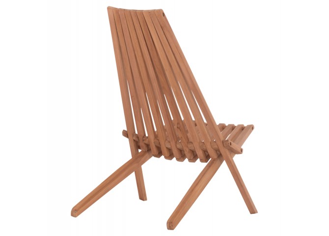 ΠΟΛΥΘΡΟΝΑ LOUNGE ΠΤΥΣΣΟΜΕΝΗ SHIGAO HM18112 ΞΥΛΟ TEAK--ΦΥΣΙΚΟ 61x88.5x89Υεκ.