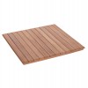 ΕΠΙΦΑΝΕΙΑ ΤΡΑΠΕΖΙΟΥ ΤΕΤΡΑΓΩΝΗ HM18135 ΞΥΛΟ TEAK--ΦΥΣΙΚΟ 60x60x4(πάχος)εκ.