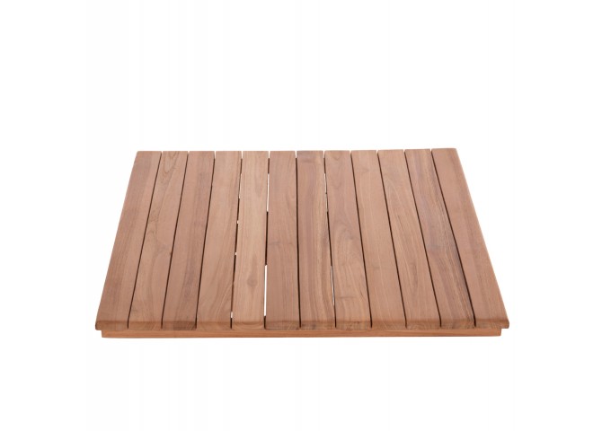 ΕΠΙΦΑΝΕΙΑ ΤΡΑΠΕΖΙΟΥ ΤΕΤΡΑΓΩΝΗ HM18135 ΞΥΛΟ TEAK--ΦΥΣΙΚΟ 60x60x4(πάχος)εκ.
