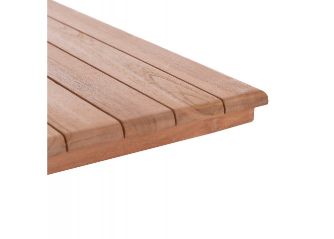 ΕΠΙΦΑΝΕΙΑ ΤΡΑΠΕΖΙΟΥ ΤΕΤΡΑΓΩΝΗ HM18135 ΞΥΛΟ TEAK--ΦΥΣΙΚΟ 60x60x4(πάχος)εκ.