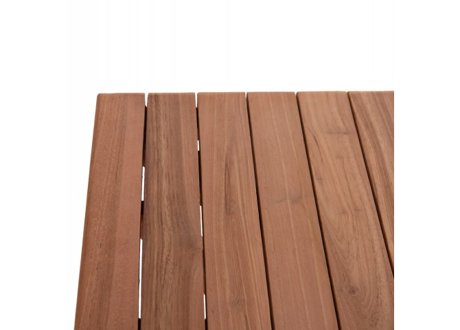 ΕΠΙΦΑΝΕΙΑ ΤΡΑΠΕΖΙΟΥ ΤΕΤΡΑΓΩΝΗ HM18135 ΞΥΛΟ TEAK--ΦΥΣΙΚΟ 60x60x4(πάχος)εκ.