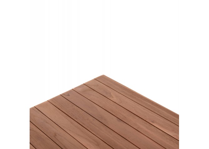 ΕΠΙΦΑΝΕΙΑ ΤΡΑΠΕΖΙΟΥ ΤΕΤΡΑΓΩΝΗ HM18136 ΞΥΛΟ TEAK--ΦΥΣΙΚΟ 70x70x4(πάχος)εκ.