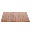 ΕΠΙΦΑΝΕΙΑ ΤΡΑΠΕΖΙΟΥ ΤΕΤΡΑΓΩΝΗ HM18137 ΞΥΛΟ TEAK--ΦΥΣΙΚΟ 80x80x4(πάχος)εκ.