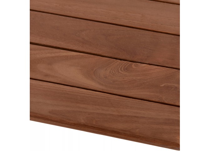 ΕΠΙΦΑΝΕΙΑ ΤΡΑΠΕΖΙΟΥ ΤΕΤΡΑΓΩΝΗ HM18137 ΞΥΛΟ TEAK--ΦΥΣΙΚΟ 80x80x4(πάχος)εκ.