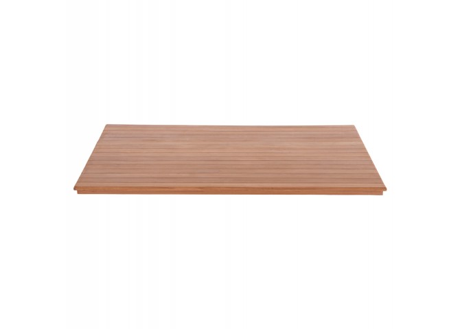 ΕΠΙΦΑΝΕΙΑ ΤΡΑΠΕΖΙΟΥ ΟΡΘΟΓΩΝΙΑ HM18138 ΞΥΛΟ TEAK--ΦΥΣΙΚΟ 120x80x4(πάχος)εκ.