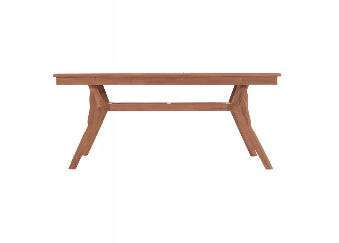 ΤΡΑΠΕΖΙ ΤΡΑΠΕΖΑΡΙΑΣ WONDER HM18116 ΞΥΛΟ TEAK--ΦΥΣΙΚΟ 180x91x75Υεκ.