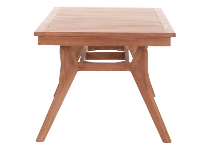 ΤΡΑΠΕΖΙ ΤΡΑΠΕΖΑΡΙΑΣ WONDER HM18116 ΞΥΛΟ TEAK--ΦΥΣΙΚΟ 180x91x75Υεκ.