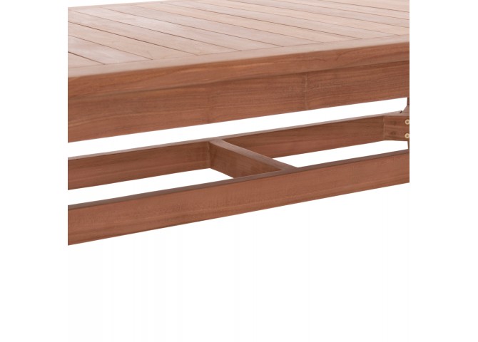 ΤΡΑΠΕΖΙ ΤΡΑΠΕΖΑΡΙΑΣ WONDER HM18116 ΞΥΛΟ TEAK--ΦΥΣΙΚΟ 180x91x75Υεκ.