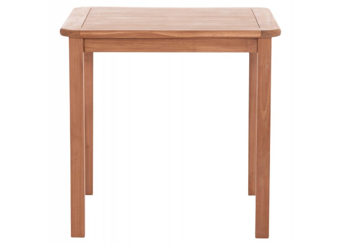 ΤΡΑΠΕΖΙ ΤΕΤΡΑΓΩΝΟ PRESSCOT HM18122 ΞΥΛΟ TEAK--ΦΥΣΙΚΟ 80x80x76Υεκ.