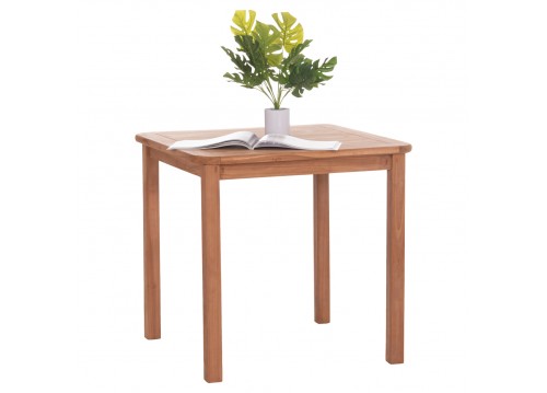 ΤΡΑΠΕΖΙ ΤΕΤΡΑΓΩΝΟ PRESSCOT HM18122 ΞΥΛΟ TEAK--ΦΥΣΙΚΟ 80x80x76Υεκ.
