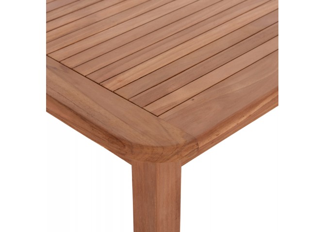 ΤΡΑΠΕΖΙ ΤΕΤΡΑΓΩΝΟ PRESSCOT HM18122 ΞΥΛΟ TEAK--ΦΥΣΙΚΟ 80x80x76Υεκ.