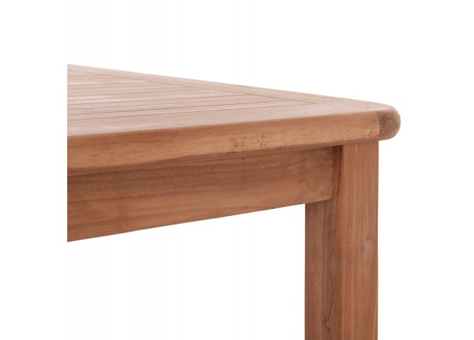 ΤΡΑΠΕΖΙ ΤΕΤΡΑΓΩΝΟ PRESSCOT HM18122 ΞΥΛΟ TEAK--ΦΥΣΙΚΟ 80x80x76Υεκ.
