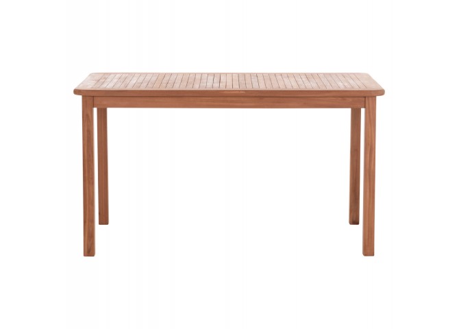 ΤΡΑΠΕΖΙ ΟΡΘΟΓΩΝΙΟ PRESSCOT HM18123 ΞΥΛΟ TEAK--ΦΥΣΙΚΟ 140x80x76Υεκ.
