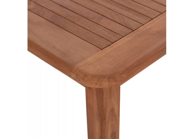 ΤΡΑΠΕΖΙ ΟΡΘΟΓΩΝΙΟ PRESSCOT HM18123 ΞΥΛΟ TEAK--ΦΥΣΙΚΟ 140x80x76Υεκ.