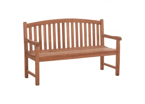 ΠΑΓΚΑΚΙ ΚΗΠΟΥ 3ΘΕΣΙΟ ELENA HM18125 ΞΥΛΟ TEAK--ΦΥΣΙΚΟ 150x61x95Υεκ.