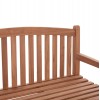 ΠΑΓΚΑΚΙ ΚΗΠΟΥ 3ΘΕΣΙΟ ELENA HM18125 ΞΥΛΟ TEAK--ΦΥΣΙΚΟ 150x61x95Υεκ.