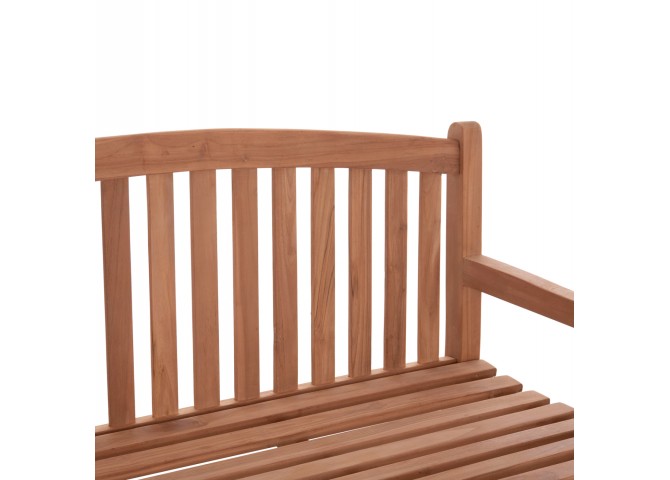 ΠΑΓΚΑΚΙ ΚΗΠΟΥ 3ΘΕΣΙΟ ELENA HM18125 ΞΥΛΟ TEAK--ΦΥΣΙΚΟ 150x61x95Υεκ.