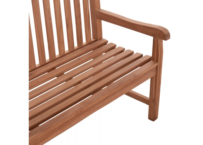 ΠΑΓΚΑΚΙ ΚΗΠΟΥ 3ΘΕΣΙΟ ELENA HM18125 ΞΥΛΟ TEAK--ΦΥΣΙΚΟ 150x61x95Υεκ.